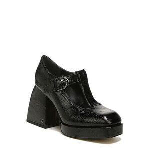 Circus by Sam Edelman Black Patent T-Strap Platform Mary Jane Heels